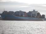 Gjertrud Maersk einlaufend Hamburg; 30.4.13